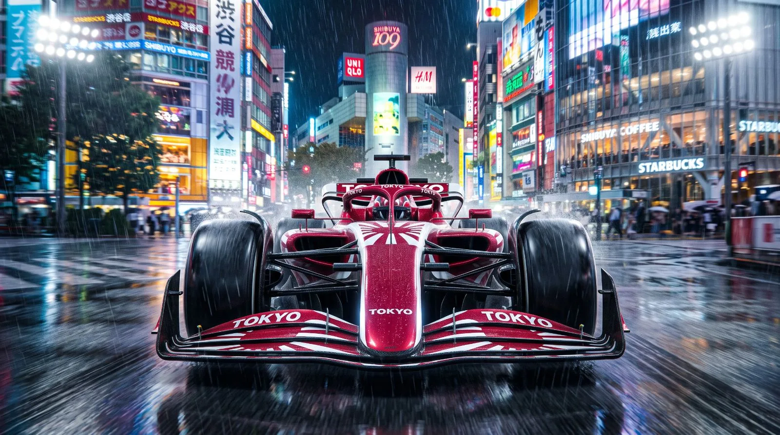 Tokyo franchise race car